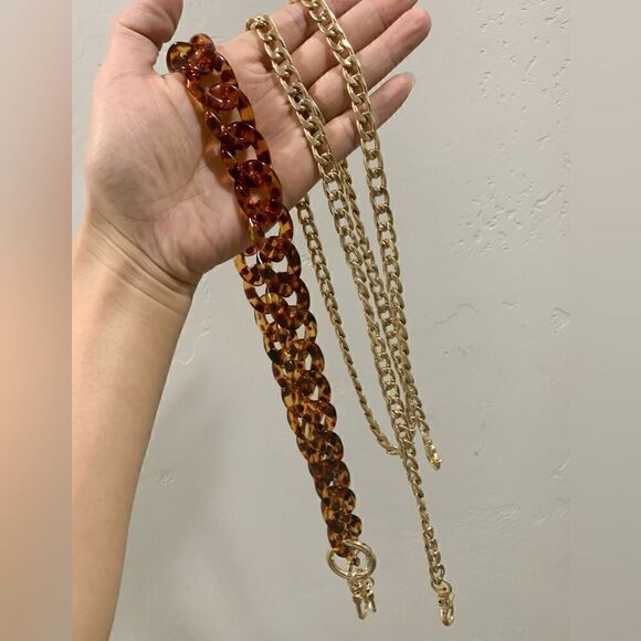 Handmade Genuine Hair-on-horsehide Leather Wooden Frame Bag & 2 Chain Styles - Picture 15 of 16